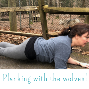Planking with the wolves!